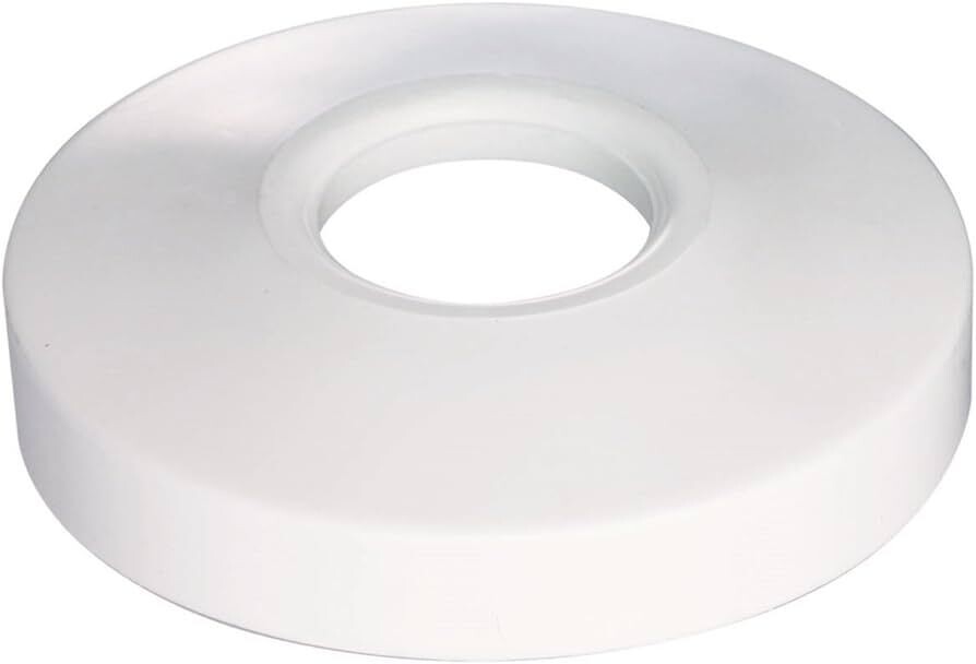 PlumbPak PP803-01 Shallow White Plastic Bath Flange
