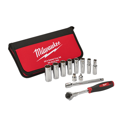 Milwaukee Tradesman Deepwell Socket Set