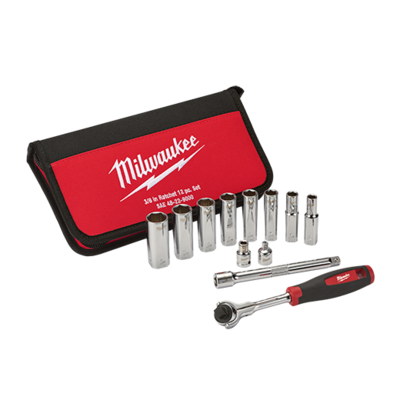 Milwaukee Tradesman Deepwell Socket Set