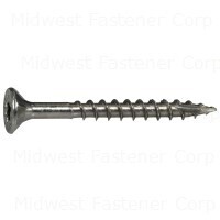 Saberdrive Stainless Steel Screws, 9X1-3/4&quot;