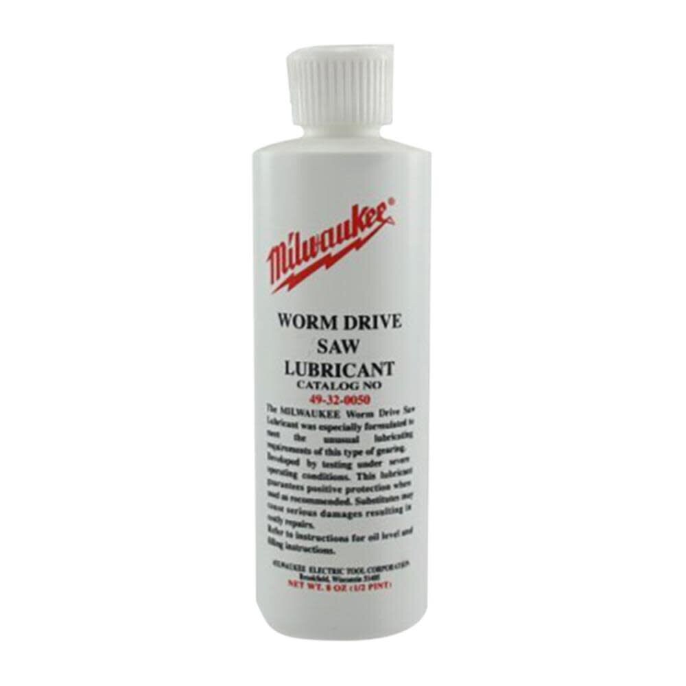 Milwaukee Worm Drive Oil, 1/2Pt