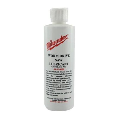 Milwaukee Worm Drive Oil, 1/2Pt