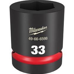 SHOCKWAVE Impact Duty™ 1&quot;Drive 33MM Standard 6 Point Socket