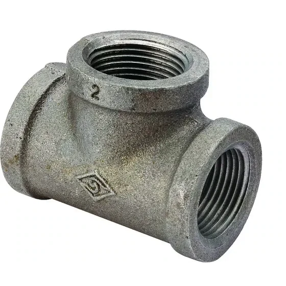 ProSource 11A-2B Black Steel Pipe Tee, 2&quot;