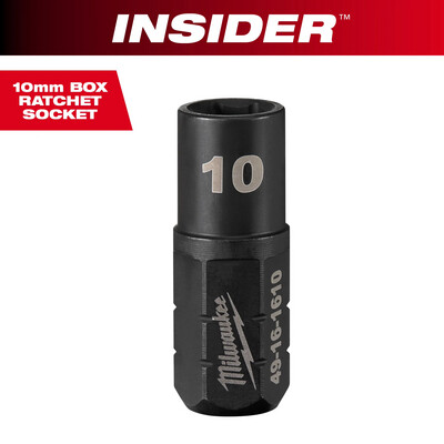 Milwaukee INSIDER™ Box Ratchet Metric Socket, 10mm