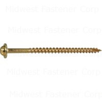 Saberdrive Cabinet Screws, 9X3&quot;  1LB