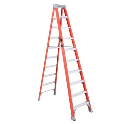 Louisville Ladder FS1510 Fiberglass Stepladder, 10Ft Type1A(300lb)