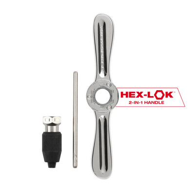 Milwaukee Hex-Lok™ 2-in-1 Tap and Die Threading Handle w/Tap Collet
