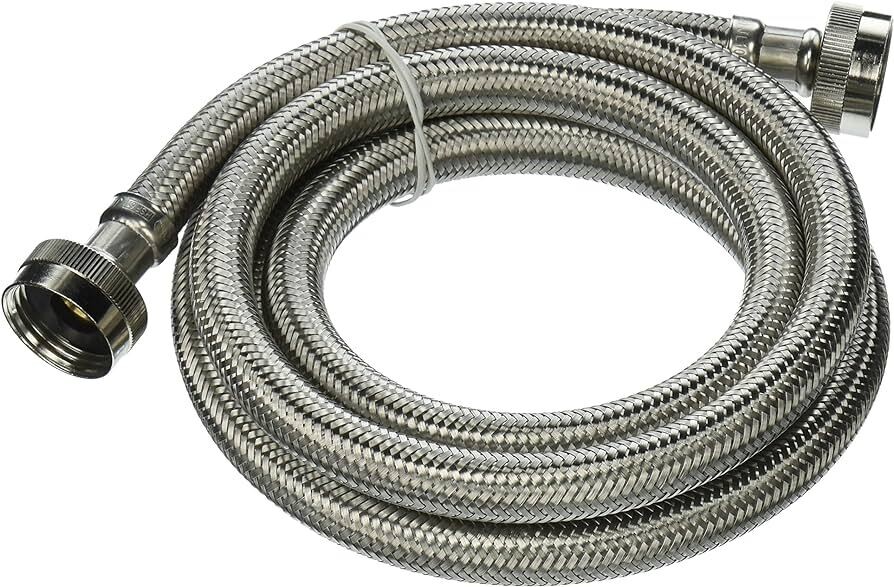 PlumbPak PP22816 SS Washer Hose, 3/4&quot;X6Ft