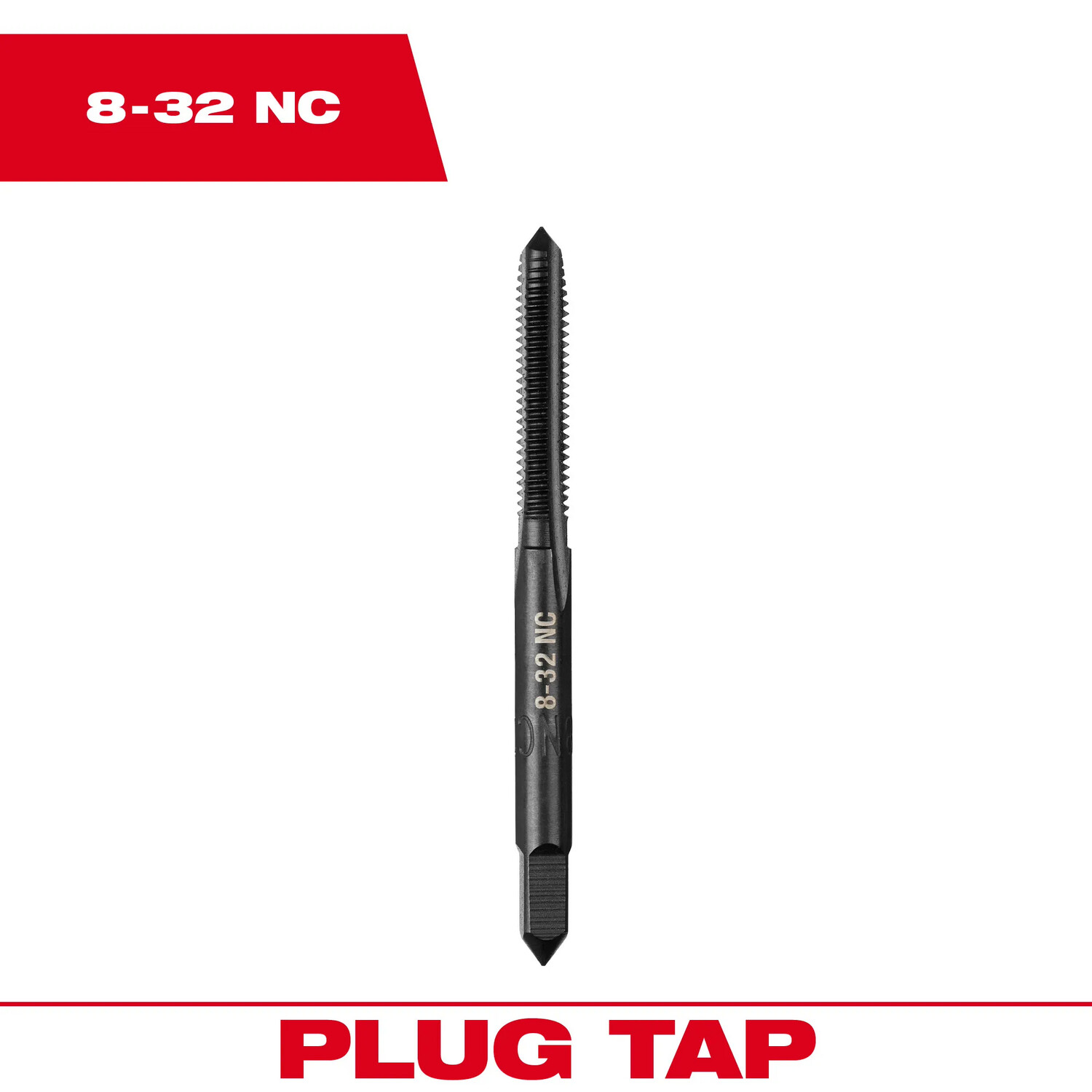 Milwaukee 8-32 NC Plug Tap