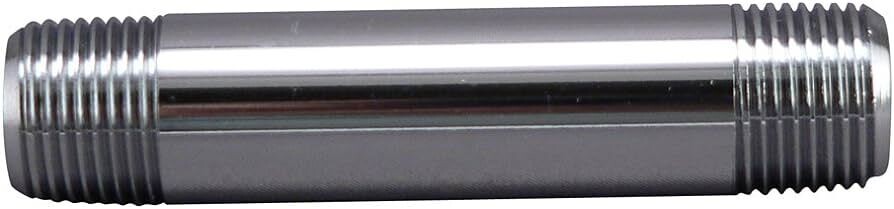 PlumbPak PP33-10PCLF Polished Chrome Pipe Nipple, 3/8&quot;X3&quot;
