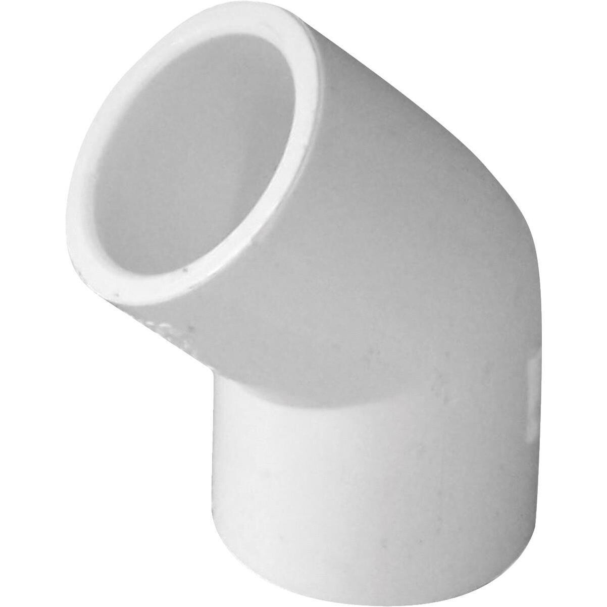 LASCO 417007BC PVC Sch40 Ell, 3/4&quot; 45Deg