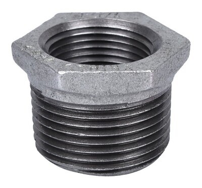 ProSource 35-11/4X1G Galv. Steel Pipe Bushing, 1-1/4&quot;X1&quot;