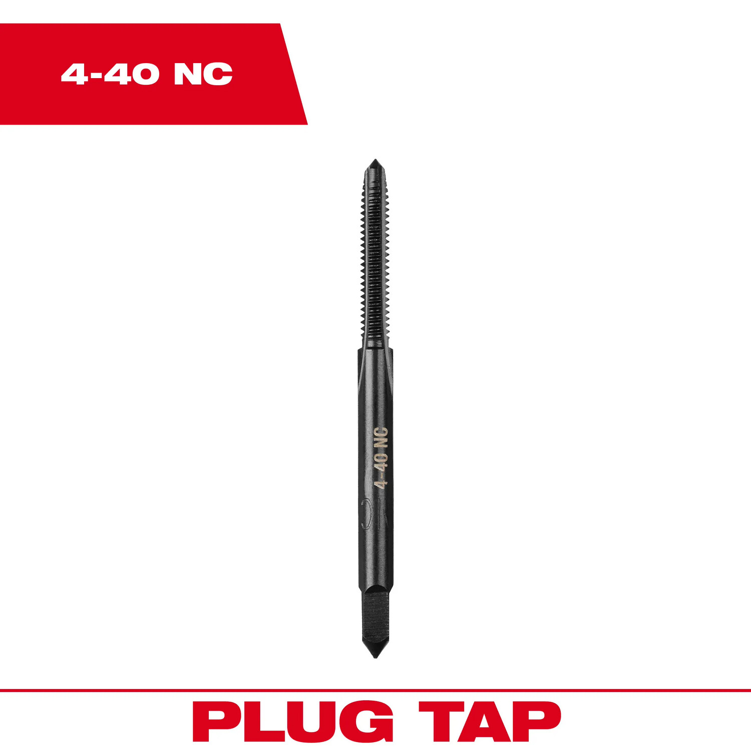 Milwaukee 4-40 NC Plug Tap