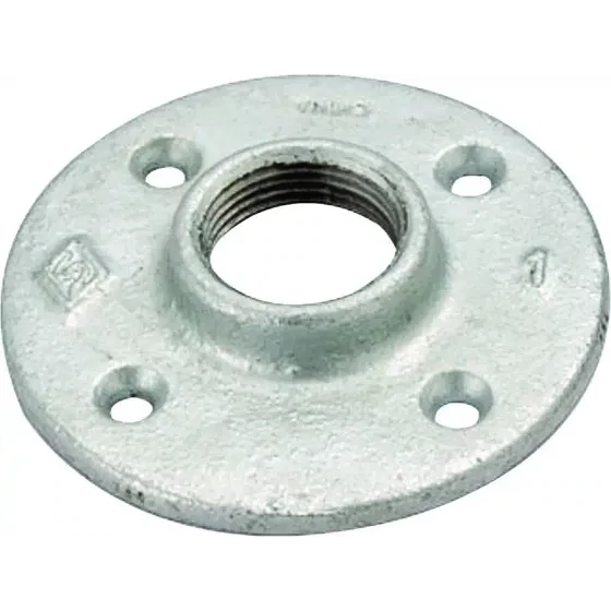 ProSource 27-1/2G Galv. Steel Floor Flange, 1/2&quot;