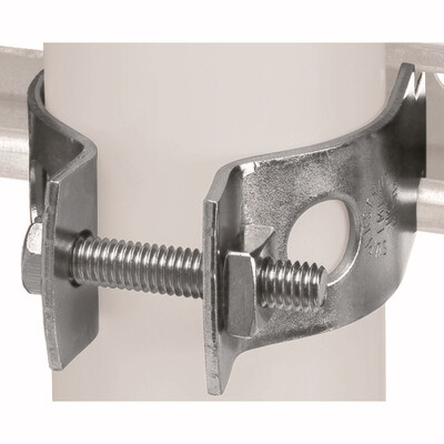 SuperStrut Z702 21/2EG-10 Electro-Galvanized Clamp, 2-1/2&quot;