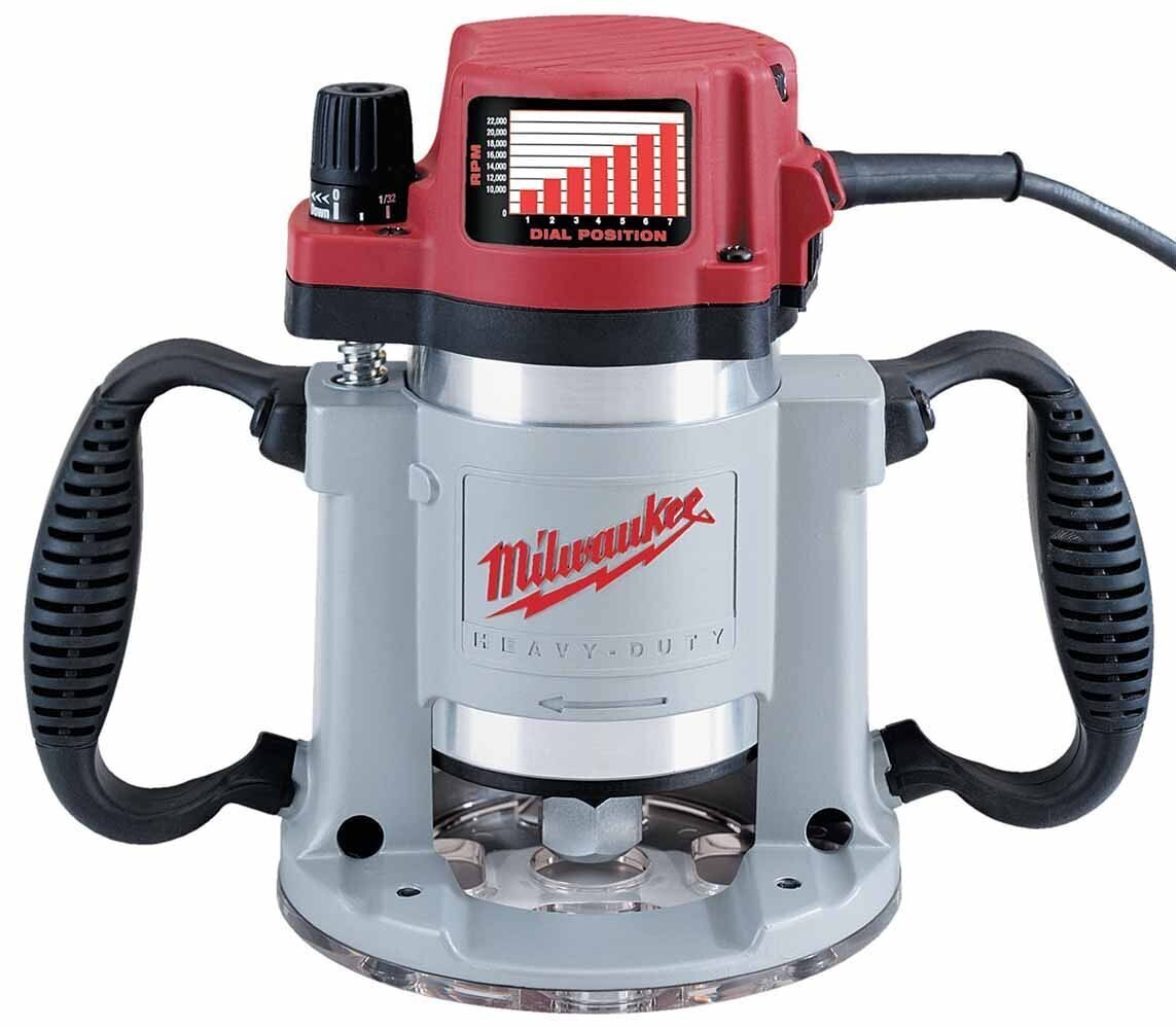 Milwaukee Router, 3.5HP 15A