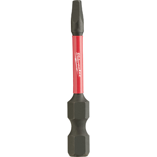 Milwaukee #1SQ X 2&quot; Insert Bit, 25Pk