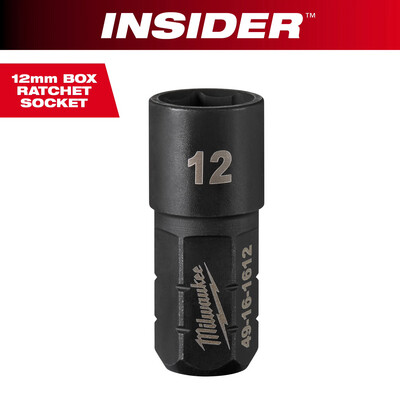 Milwaukee INSIDER™ Box Ratchet Metric Socket, 12mm