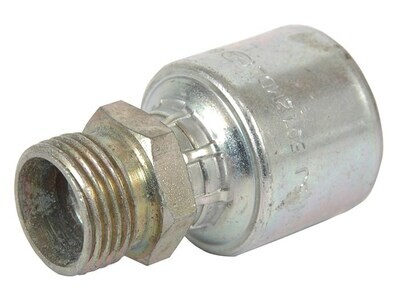 Metric Male DIN Light Series Hydraulic Fitting