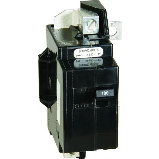 Square D QOM100VHCP QO/Homeline 100A Bolt-in Main Breaker