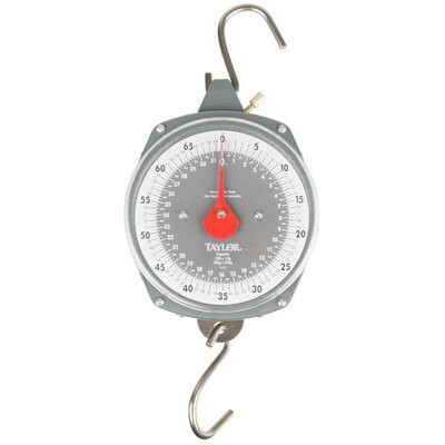 Taylor 3470 Analog Hanging Scales, 70Lb Capacity