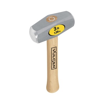 Vulcan 34520 Drilling Hammer, 3LB w/Wooden Handle