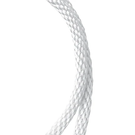 White Nylon Braided Rope, 3/8&quot;