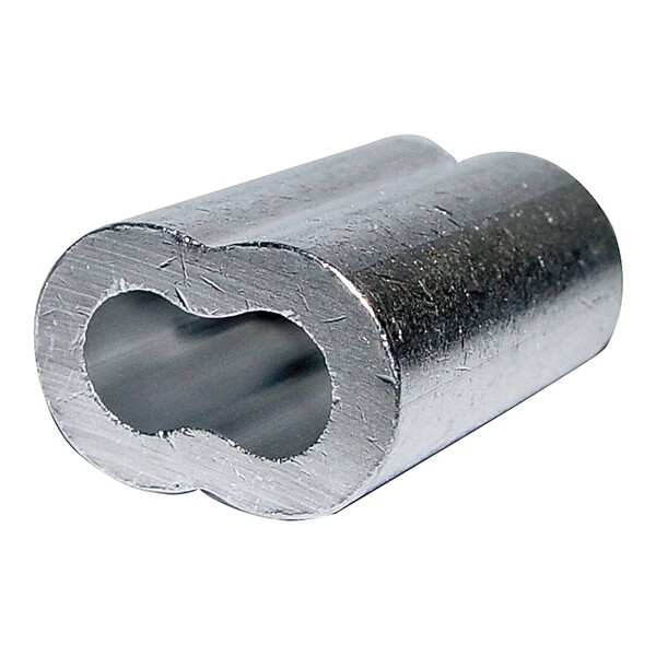 Koch Industries 077210 Aluminum Cable Ferrule, 1/4&quot;