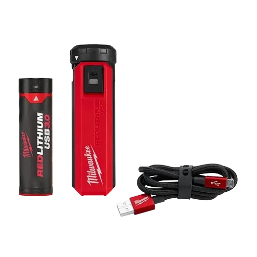 Milwaukee RedLithium USB Battery &amp; Charger Kit