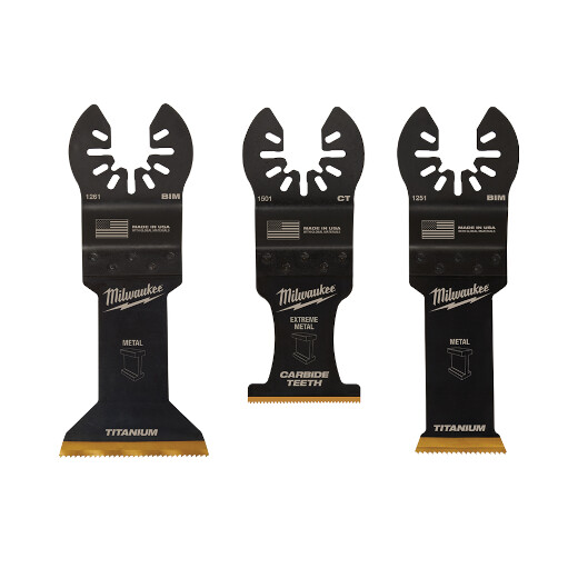 Milwaukee Multi-Tool Blade Kit, 3Pc