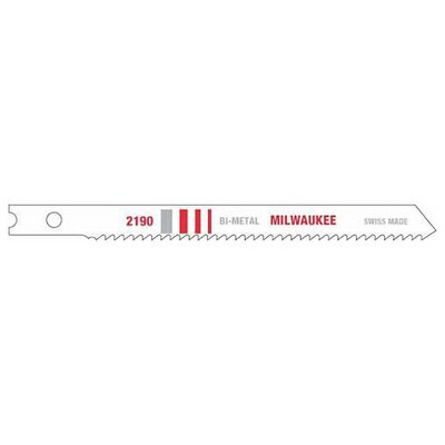 Milwaukee U-Shank Bi-Metal Metal Cutting Jigsaw Blades