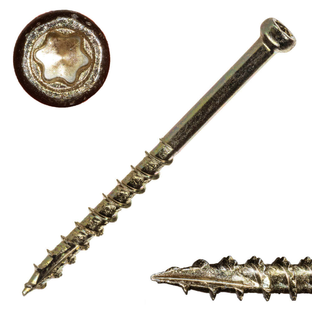 Saberdrive Trim Screws, 8X2-1/2&quot;  5LB