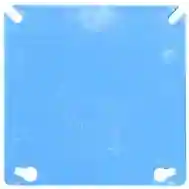 Carlon A400R Blue PVC Square 4&quot; Electrical Box Cover