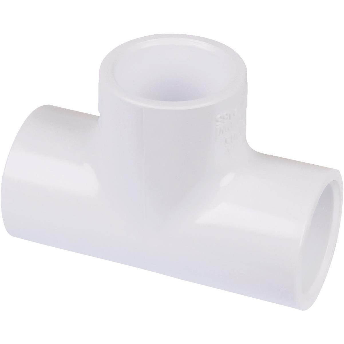 LASCO 401005BC PVC Sch40 Tee, 1/2&quot;