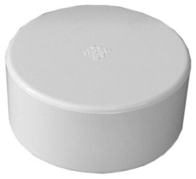 IPEX 414263BC S&amp;D PVC Cap, 3&quot;