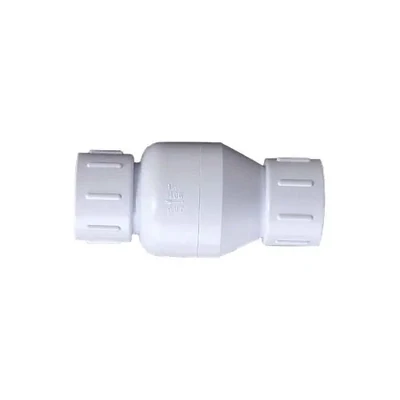 B&amp;K ProLine Series 101-103 PVC Threaded Check Valve, 1/2&quot;
