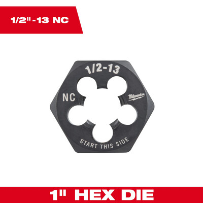 Milwaukee 1/2&quot;-13 NC Hex Die