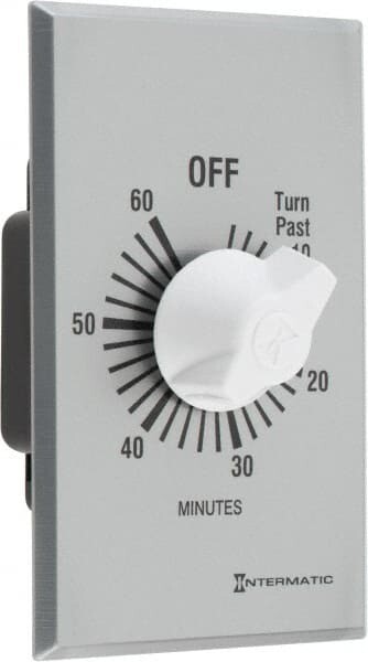 Spring Wound Timer Switch, 60Min 125V/20A