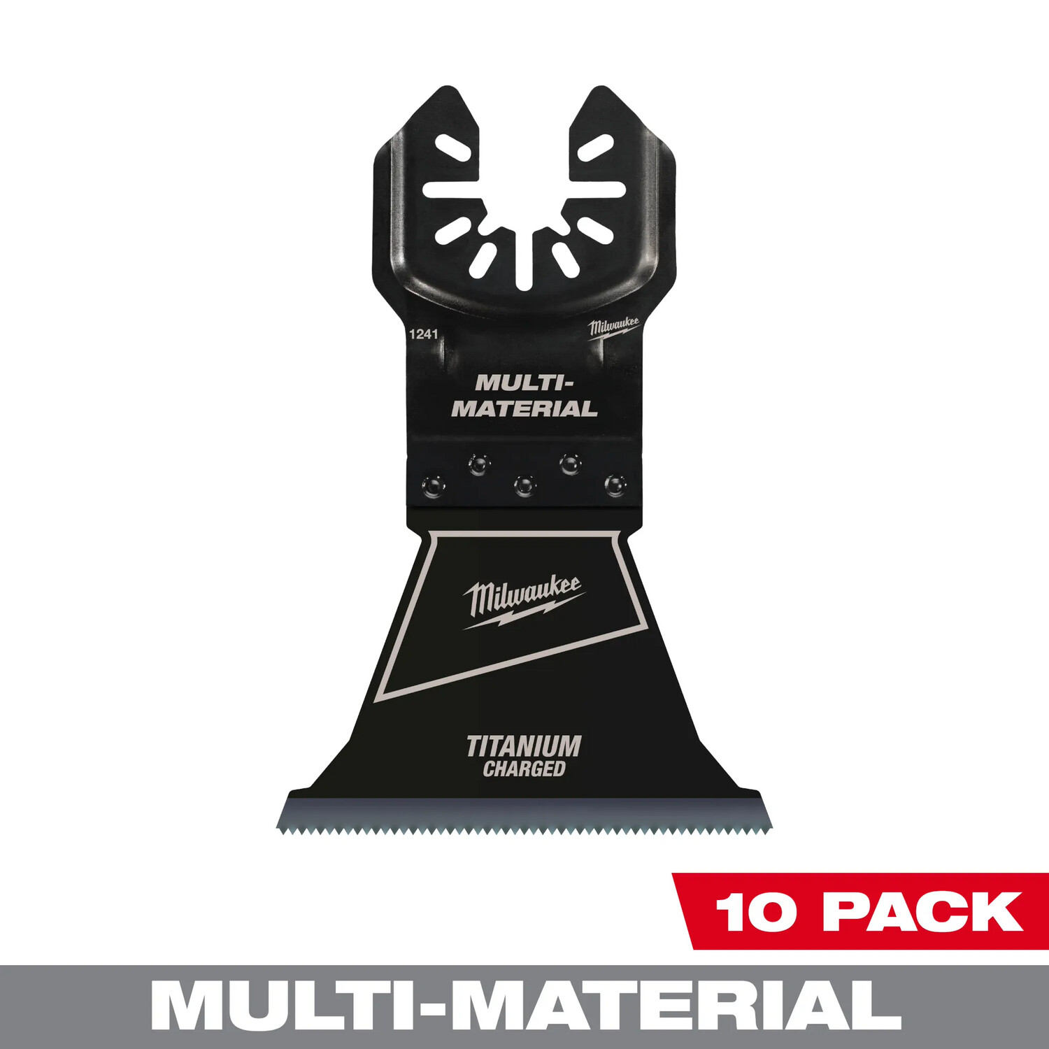Milwaukee Multi-Tool 2-1/2&quot; HCS/Titanium Blades, 10Pk