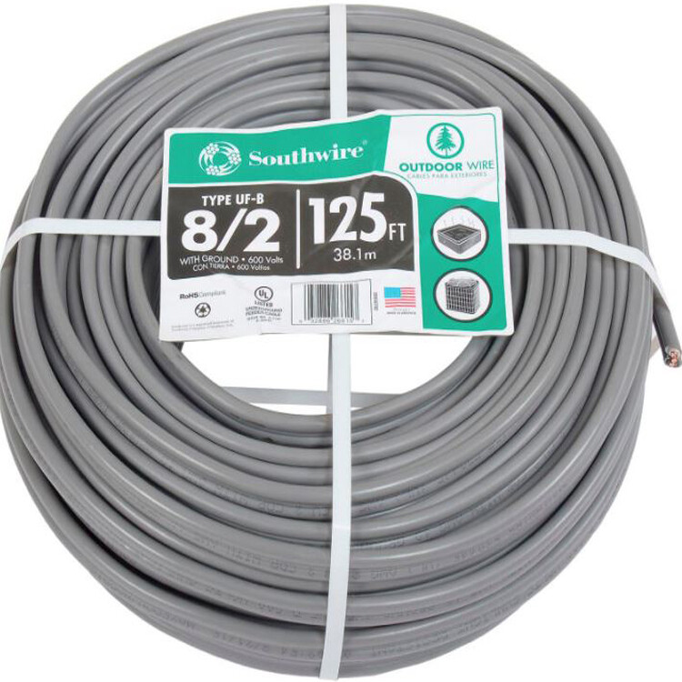 Southwire 8/2UF-WGX125 Building Wire