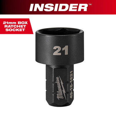 Milwaukee INSIDER™ Box Ratchet Metric Socket, 21mm