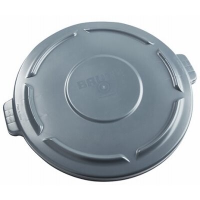 Rubbermaid FG265400GRAY Vented Brute Lid, 55Gal Gray