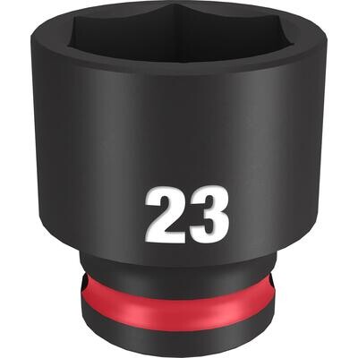MILWAUKEE SHOCKWAVE Impact Duty™ 3/8&quot;Drive 23MM Standard 6 Point Socket