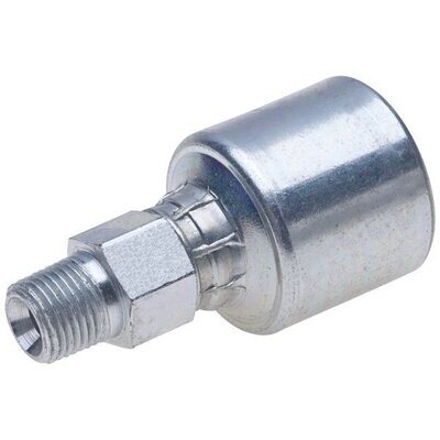 Hydraulic Fitting, 1/4&quot;X1/8&quot; Male Pipe