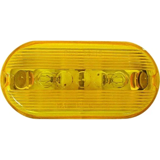 Peterson Mfg V135A Amber Oval Clearance Light