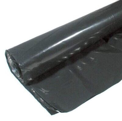 Warp&#39;s 4CH15-G=B Black Plastic Sheeting, 15&#39;X25Ft 4MIL