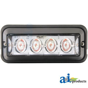 LED Amber Strobe Light, 4-3/4&quot;X1-9/16&quot;X1-7/8&quot;