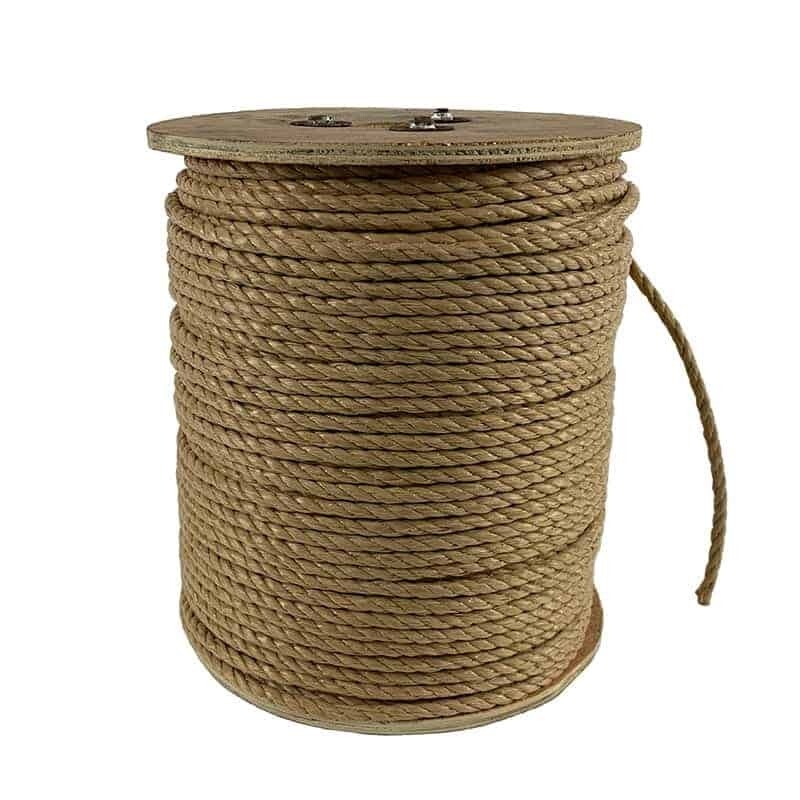 Wellington 14176 UnManilla Twisted Poly Outdoor Rope, 1/4&quot;