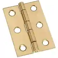 National Hardware N211-375 Solid Brass Hinges, 2&quot;X1-3/8&quot;